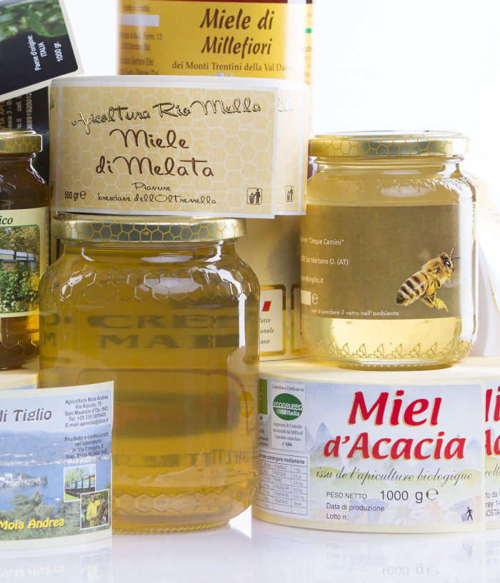 Etichette per  Vasetto tradizionale da 500g e 1000g