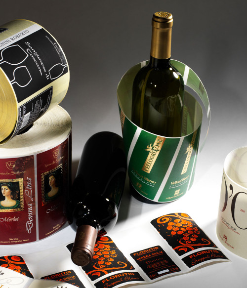 Etichette per bottiglie di vino 2