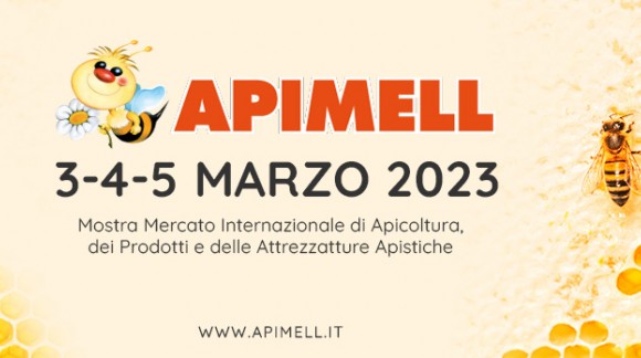 Venite a trovarci presso la fiera Apimell a Piacenza - Marzo 2023